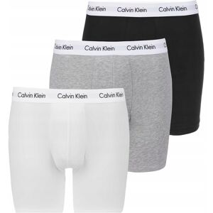 Calvin Klein Męskie Bokserki CK Majtki z gumką 3 PAK Low Rise Trunk r. M Calvin Klein Męskie Bokserki CK Majtki z gumką 3 PAK Low Rise Trunk r. M