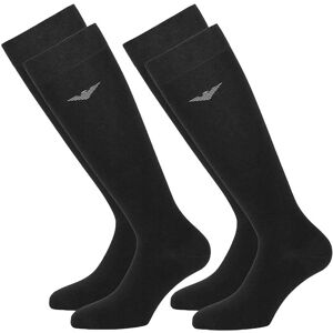 Inny producent EMPORIO ARMANI 2-PAK SKARPETKI MĘSKIE CZARNE WYSOKIE 39-45 6BA Inny producent EMPORIO ARMANI 2-PAK SKARPETKI MĘSKIE CZARNE WYSOKIE 39-45 6BA