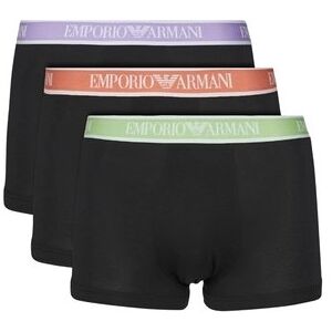 Giorgio Armani Emporio Armani bokserki męskie czarne 3 sztuki – komplet bielizny, Rozmiar L Giorgio Armani Emporio Armani bokserki męskie czarne 3 sztuki – komplet bielizny, Rozmiar L