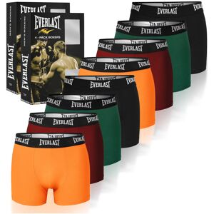 Everlast Bokserki Męskie 8 sztuk Zestaw Bawełna Mix Kolor Logo Rozmiar XL Everlast Bokserki Męskie 8 sztuk Zestaw Bawełna Mix Kolor Logo Rozmiar XL