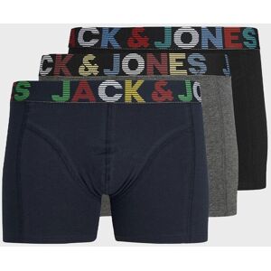 Inny producent JACK&JONES; BOKSERKI MĘSKIE BAWEŁNIANE Z KOLOROWYM PASKIEM 3-PAK L 6EA Inny producent JACK&JONES; BOKSERKI MĘSKIE BAWEŁNIANE Z KOLOROWYM PASKIEM 3-PAK L 6EA