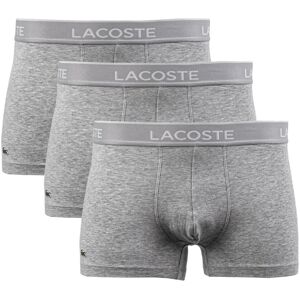 Lacoste 3-Pack Boxer Briefs 5H3389-CCA, męskie bokserki szare Lacoste 3-Pack Boxer Briefs 5H3389-CCA, męskie bokserki szare