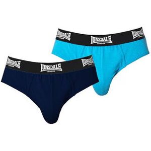 Lonsdale 2 szt. majtki męskie niebieskie wielokolorowe, Rozmiar XL Lonsdale 2 szt. majtki męskie niebieskie wielokolorowe, Rozmiar XL