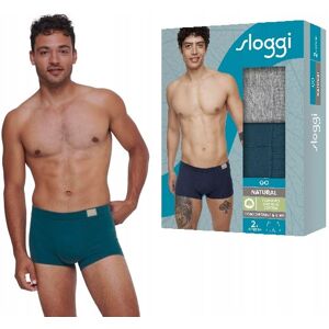 Majtki męskie BOKSERKI męskie Sloggi Men GO ABC Natural Hipster 2 SZT. XXL Majtki męskie BOKSERKI męskie Sloggi Men GO ABC Natural Hipster 2 SZT. XXL