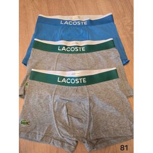 Lacoste Męska bielizna, bokserki rozmiar M nowe 3 sztuki (81) Lacoste Męska bielizna, bokserki rozmiar M nowe 3 sztuki (81)