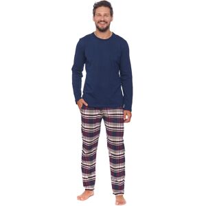 Męska piżama ze spodniami w kratkę doctor nap -3xl Męska piżama ze spodniami w kratkę doctor nap -3xl