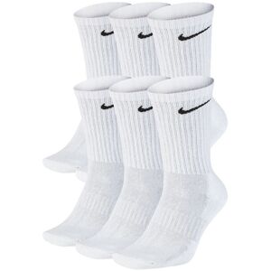Nike Everyday Cushion Crew 6Pak skarpety wysokie 100 : Rozmiar - 39 - 42 Nike Everyday Cushion Crew 6Pak skarpety wysokie 100 : Rozmiar - 39 - 42