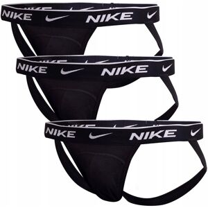 Nike Majtki Męskie Jock Strap 3Pk Czarne R. Xl Nike Majtki Męskie Jock Strap 3Pk Czarne R. Xl