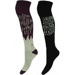 O'Neill Skarpety Narciarskie SKI KNEEHIGH FROZEN WAVE Socks 2PK rozm. 35-38 O'Neill Skarpety Narciarskie SKI KNEEHIGH FROZEN WAVE Socks 2PK rozm. 35-38