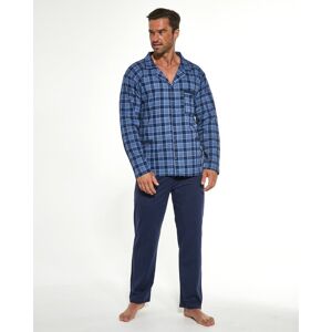 Cornette Piżama Męska 114/48 Dr Piżama Męska 114/48 Dr M Jeans/czerwony Cornette Piżama Męska 114/48 Dr Piżama Męska 114/48 Dr M Jeans/czerwony