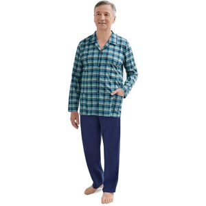 Odzież Martel PIŻAMA MĘSKA 4XL DŁUGI RĘKAW SPODNIE ROZPINANA ZIELONA 100% BAWEŁNA Odzież Martel PIŻAMA MĘSKA 4XL DŁUGI RĘKAW SPODNIE ROZPINANA ZIELONA 100% BAWEŁNA