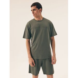 Esotiq&Henderson Piżama męska Olive Henderson khaki M Esotiq&Henderson Piżama męska Olive Henderson khaki M