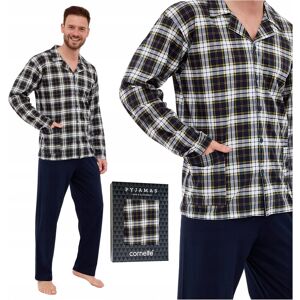 Piżama męska rozpinana długi rękaw CORNETTE 114/73 3XL Piżama męska rozpinana długi rękaw CORNETTE 114/73 3XL