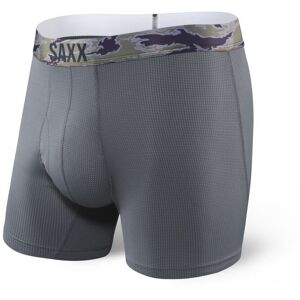 Saxx, Bokserki męskie, Quest 2.0 Boxer Fly, grafitowy, rozmiar S Saxx, Bokserki męskie, Quest 2.0 Boxer Fly, grafitowy, rozmiar S