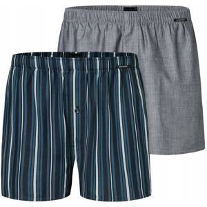 Inny producent SCHIESSER BAWEŁNIANE BOKSERKI MĘSKIE W PASKI 2 PACK XL XL 6BA Inny producent SCHIESSER BAWEŁNIANE BOKSERKI MĘSKIE W PASKI 2 PACK XL XL 6BA