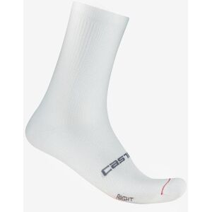 Skarpetki Castelli Espresso 18, white, rozmiar L/XL Skarpetki Castelli Espresso 18, white, rozmiar L/XL