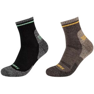 skarpetki męskie Skechers 2PPK Men Trail Wool Quarter Socks SK42052-8997-43/46 skarpetki męskie Skechers 2PPK Men Trail Wool Quarter Socks SK42052-8997-43/46