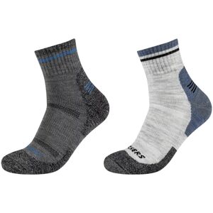 Skechers Męskie skarpety trail z wełny 2-pack - Sztuki Skechers Męskie skarpety trail z wełny 2-pack - Sztuki