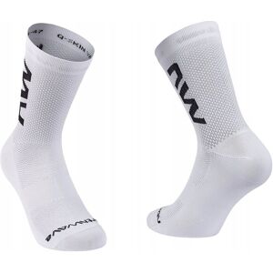 Skarpetki NORTHWAVE Extreme Air MID Sock - White / Black - Rozmiar S Skarpetki NORTHWAVE Extreme Air MID Sock - White / Black - Rozmiar S