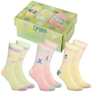 Skarpetki Unisex Modne Stylowe Bawełniane Na Prezent Ciekawe Damskie Rainbow Socks Yoga Box Dla Miłośników Jogi 3 Pary 41-46 Skarpetki Unisex Modne Stylowe Bawełniane Na Prezent Ciekawe Damskie Rainbow Socks Yoga Box Dla Miłośników Jogi 3 Pary 41-46