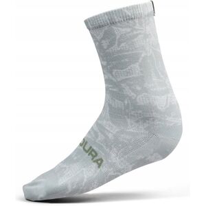 Skarpety Endura Grid Foral LTD Print Sock GRY/GRY - L/XL (43-47 cm) Skarpety Endura Grid Foral LTD Print Sock GRY/GRY - L/XL (43-47 cm)