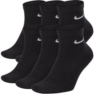 Skarpety NIKE Everyday Cotton Cush Ankle 6 pak DRI-FIT czarne r L / 42-46 Skarpety NIKE Everyday Cotton Cush Ankle 6 pak DRI-FIT czarne r L / 42-46