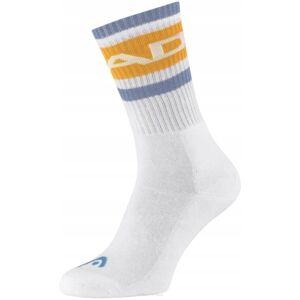 Skarpety tenisowe Head Socks Tennis 1P - białe z dodatkiem żółtego 35-38 Skarpety tenisowe Head Socks Tennis 1P - białe z dodatkiem żółtego 35-38