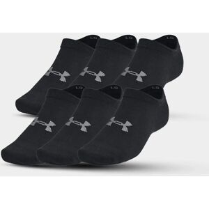 Skarpety UNDER ARMOUR ESSENTIAL 1382611-001 6-Pak CZARNE XL Skarpety UNDER ARMOUR ESSENTIAL 1382611-001 6-Pak CZARNE XL