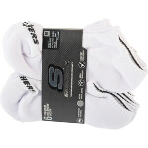 Skechers 6pk Core Lowcut Md Socks S118209-WHT, Kobieta/Mężczyzna, Skarpetki, Biały Skechers 6pk Core Lowcut Md Socks S118209-WHT, Kobieta/Mężczyzna, Skarpetki, Biały