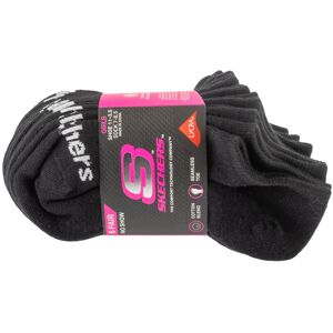 Skechers 6pk Girls Cotton Ns Socks S117880-BLK, Kobieta/Mężczyzna, Skarpetki, Czarny Skechers 6pk Girls Cotton Ns Socks S117880-BLK, Kobieta/Mężczyzna, Skarpetki, Czarny