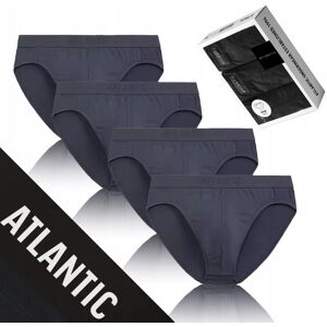 SLIPY MĘSKIE bambusowe 4pack majtki nieuciskające Atlantic *XL SLIPY MĘSKIE bambusowe 4pack majtki nieuciskające Atlantic *XL