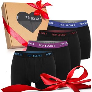 Top Secret Zestaw Bokserki Męskie Zestaw Prezentowy 4 Szt. Rozmiar XL Top Secret Zestaw Bokserki Męskie Zestaw Prezentowy 4 Szt. Rozmiar XL