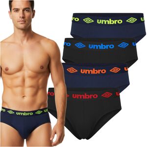 Umbro Slipy Majtki Męskie Bawełniane 4 sztuki Rozmiar XXL Umbro Slipy Majtki Męskie Bawełniane 4 sztuki Rozmiar XXL