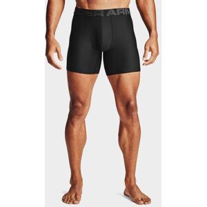 Under Armour Bielizna treningowa Męska 1363619-001 TECH 6IN 2 PACK czarny S Under Armour Bielizna treningowa Męska 1363619-001 TECH 6IN 2 PACK czarny S