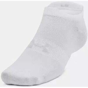 Under Armour Skarpetki Unisex 1370542-100 Essential No Show 6pk biały S Under Armour Skarpetki Unisex 1370542-100 Essential No Show 6pk biały S