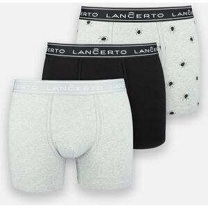Lancerto Zestaw 3 Bokserek Wzór Pająki Lancerto Zestaw 3 Bokserek Wzór Pająki