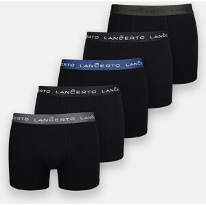 Lancerto Zestaw 5 Czarnych Bokserek Lancerto Zestaw 5 Czarnych Bokserek