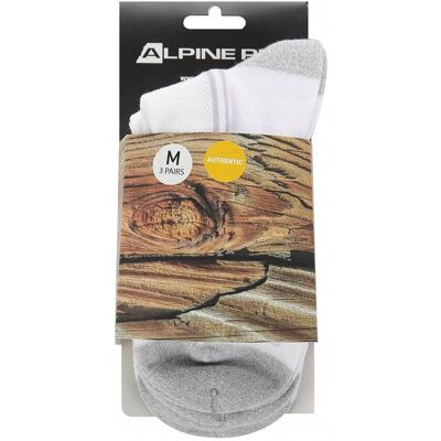 Alpine PRO Skarpety sportowe Coolmax 3-pak 3HARE 2 biały r.35-38 Alpine PRO Skarpety sportowe Coolmax 3-pak 3HARE 2 biały r.35-38