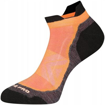 Alpine PRO Skarpety trekkingowe stopki wełna merino Werde pomarańcz r.43-46 Alpine PRO Skarpety trekkingowe stopki wełna merino Werde pomarańcz r.43-46