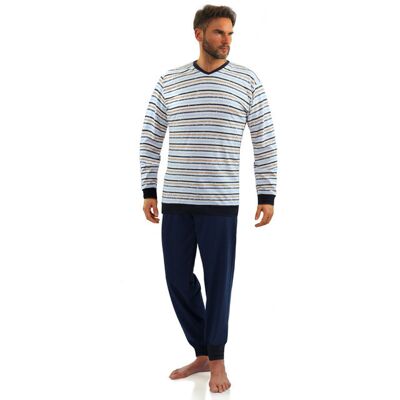 Bawełniana piżama męska 2509/23 sesto senso-xxl Bawełniana piżama męska 2509/23 sesto senso-xxl