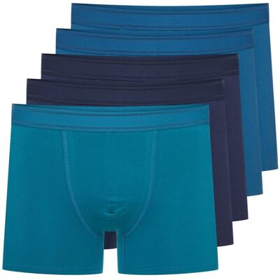 Bokserki (dłuższa nogawka) Soren 5-pak Esotiq Homme navy, granatowy, morski M Bokserki (dłuższa nogawka) Soren 5-pak Esotiq Homme navy, granatowy, morski M