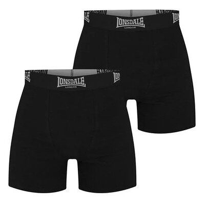 Bokserki Lonsdale TRUNKS czarne w pudełku, Rozmiar XL Bokserki Lonsdale TRUNKS czarne w pudełku, Rozmiar XL