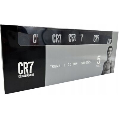 JBS Textile Group A/S Bokserki Męskie Cristiano Ronaldo Cr7 Bawełna Organiczna Oryginalne 5Szt M JBS Textile Group A/S Bokserki Męskie Cristiano Ronaldo Cr7 Bawełna Organiczna Oryginalne 5Szt M
