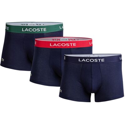 Bokserki męskie Lacoste 3-Pack 5H3401-HY0, S Bokserki męskie Lacoste 3-Pack 5H3401-HY0, S