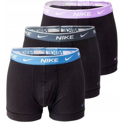 Inny producent Bokserki męskie Nike Dri-Fit Trunk 3PK w kolorze czarnym Inny producent Bokserki męskie Nike Dri-Fit Trunk 3PK w kolorze czarnym