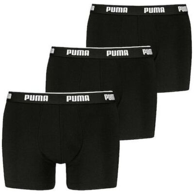 Bokserki męskie Puma BOXERS 3-PACK czarne 94713003 r XXL Bokserki męskie Puma BOXERS 3-PACK czarne 94713003 r XXL