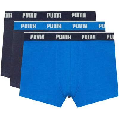 Bokserki męskie Puma BOXERS 3-PACK niebieskie 94713006 r XXL Bokserki męskie Puma BOXERS 3-PACK niebieskie 94713006 r XXL