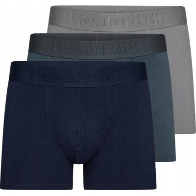 Resterods Bokserki Męskie Resteröds Premium Boxers Bambusowe 3-Pak Mix Kolorów M Resterods Bokserki Męskie Resteröds Premium Boxers Bambusowe 3-Pak Mix Kolorów M