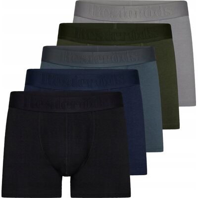 Resterods Bokserki Męskie Resteröds Premium Boxers Bambusowe 5-Pak Mix Kolorów 2xl Resterods Bokserki Męskie Resteröds Premium Boxers Bambusowe 5-Pak Mix Kolorów 2xl