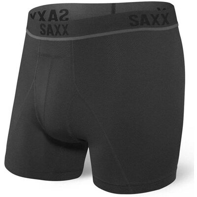 Bokserki męskie SAXX Kinetic HD Boxer Brief Blackout Bokserki męskie SAXX Kinetic HD Boxer Brief Blackout